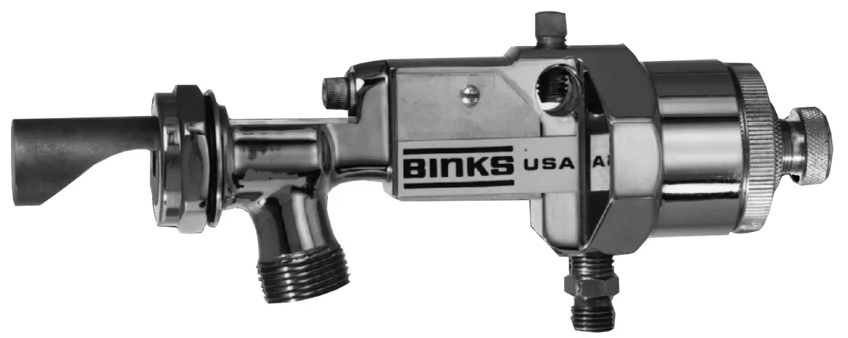Binks Model 30 Automatic Glass Bead Dispensing Gun 1