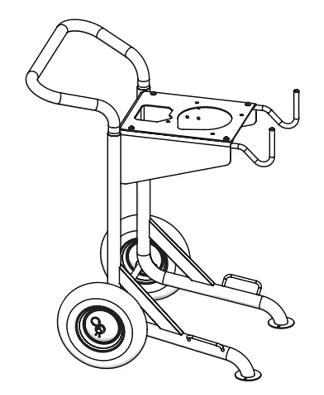 Binks 41-28342 Cart Assembly 1