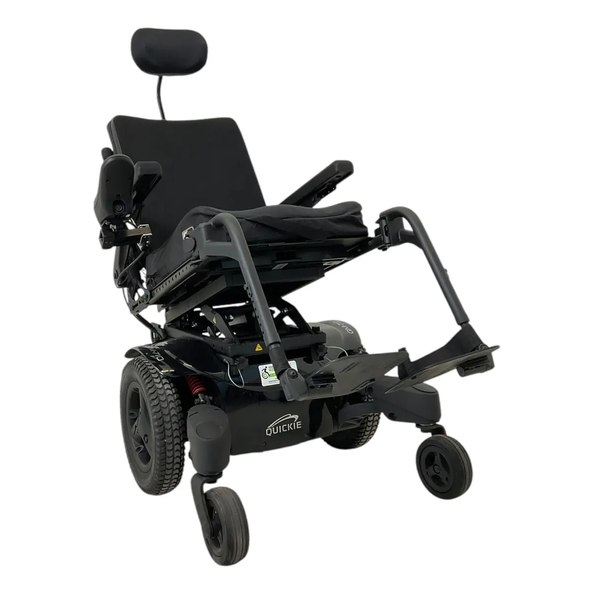 Sunrise Medical Quickie Qm-710 Power Chair With Tilt | 17 X 17 In Seat | Swing-Away Leg Rests 1