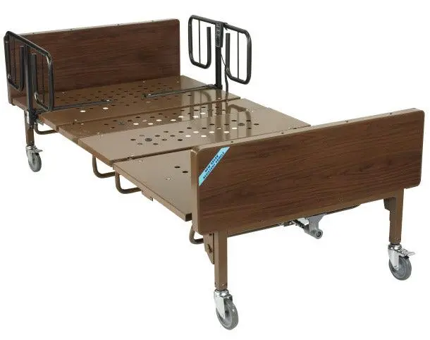 New Drive Medical Heavy Duty Full Electric Bariatric Homecare Hospital Bed Model 15300 | 42" Inch Wide Sleep Surface | 600Lbs. Weight Capacity 1