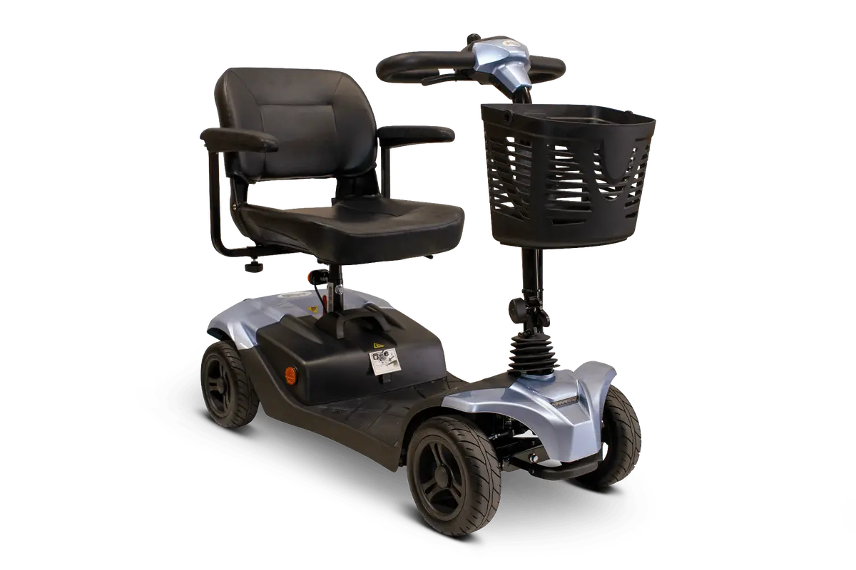New E-Wheels Ew-M41 4-Wheel Mobility Scooter | Lightweight & Portable | 350 Lbs Weight Capacity 1