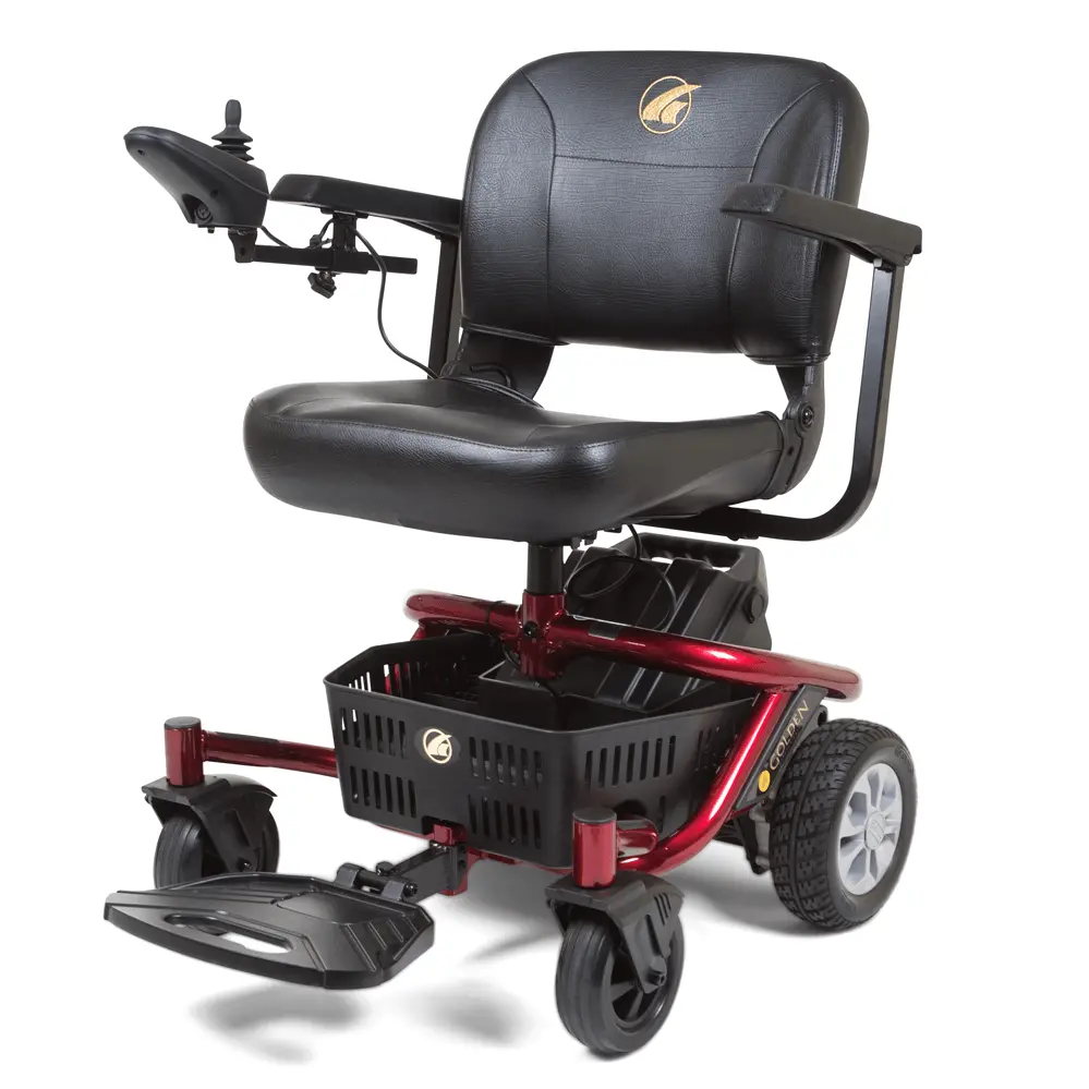 New Golden Technologies Literider Envy Portable Power Chair | 17 X 16 Seat 1