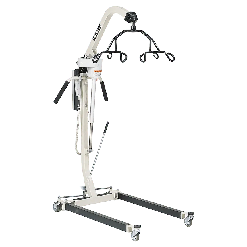 New Joerns Hoyer Classic Deluxe Power Lifter Electric Patient Lift | 29 - 76 Inches |  Locking Casters 1
