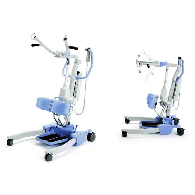 New Joerns Hoyer Journey Stand Assist Patient Lift | 28.4 - 60.2 Inches | Disassembles For Storage, Adjustable Knee Pads, Detachable Foot Plate, Locking Casters 2