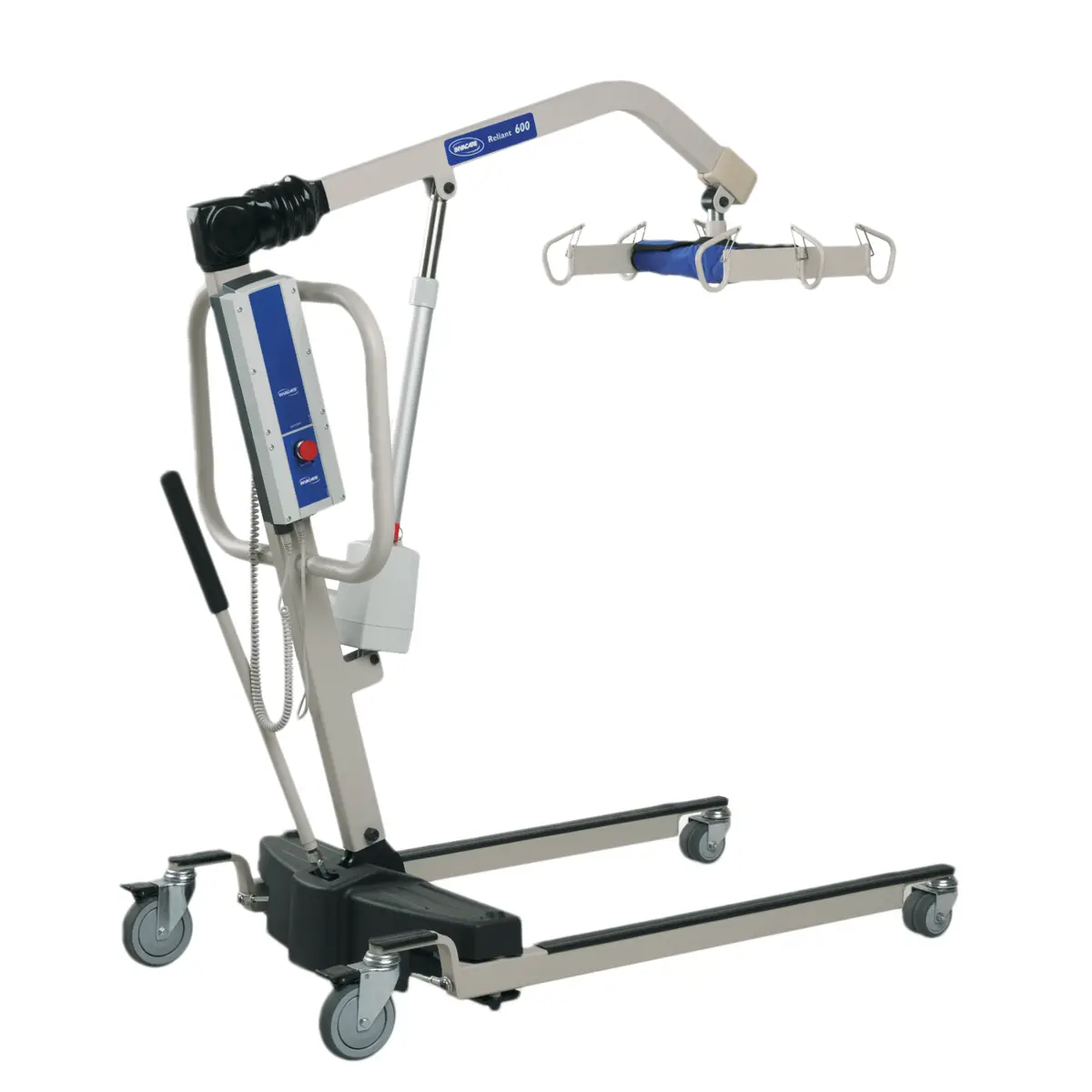 New Invacare Reliant 600 Heavy Duty Bariatric Electric Patient Lift | 600 Lbs. Weight Capacity | Battery Powered | Rpl600-1, Rpl600-2 1