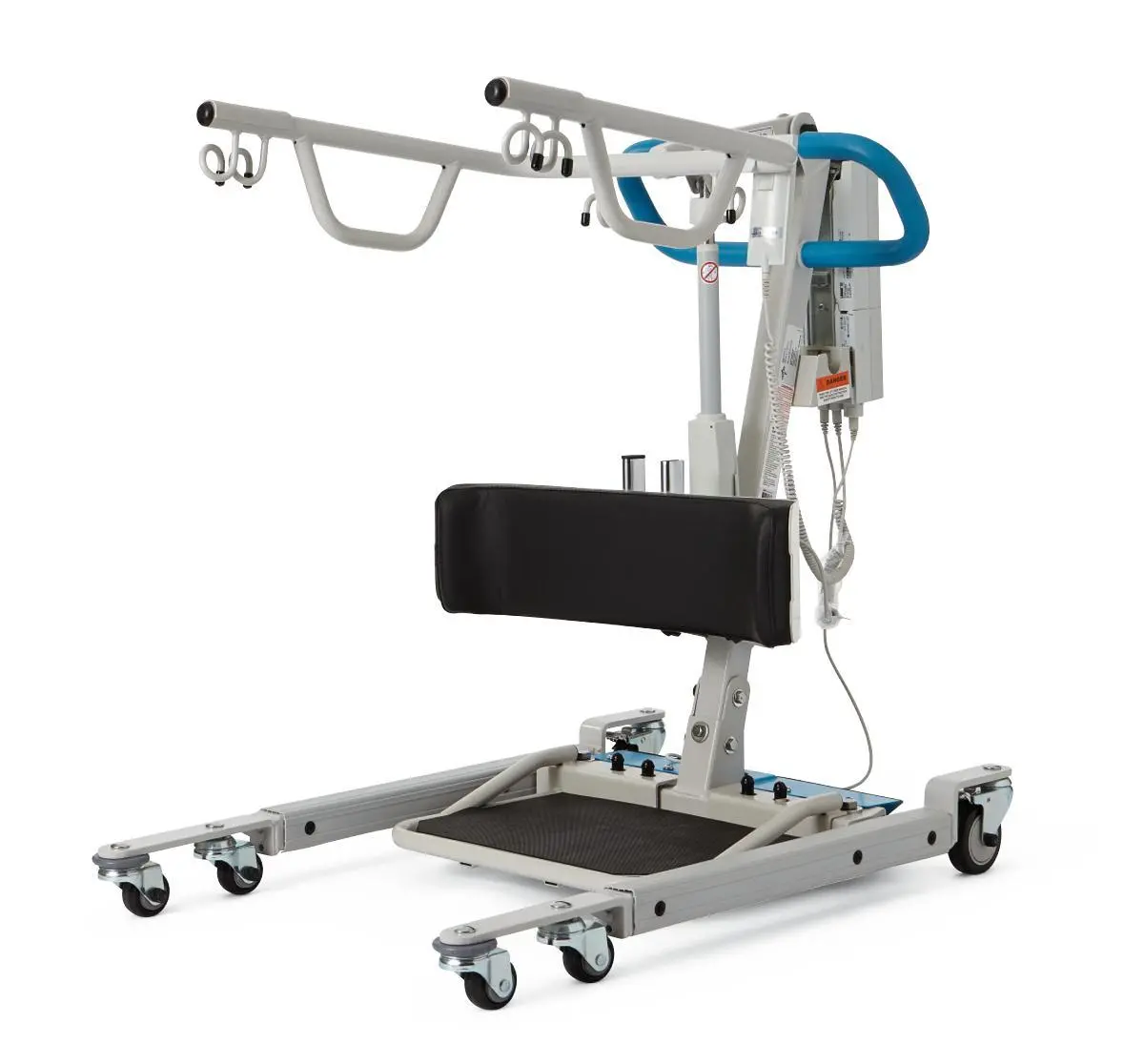 New Medline Mds500sa Stand Assist Patient Lift With Power Operated Base | Bariatric Heavy Duty Sit-To-Stand | 500Lbs. Weight Capacity 1