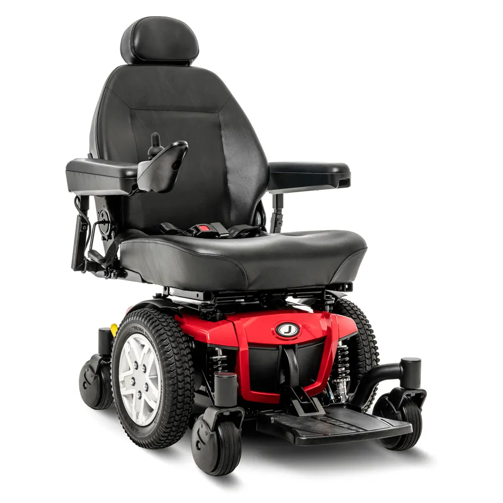 New Pride Mobility Jazzy 600 Es Power Chair | 18" - 20"W X 16" - 20"D Seat 1
