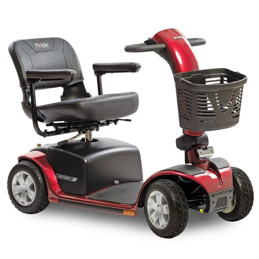 New Pride Mobility Victory 10 4-Wheel Mobility Scooter | Max Speed 5.3 Mph | 400 Lbs Weight Capacity 1
