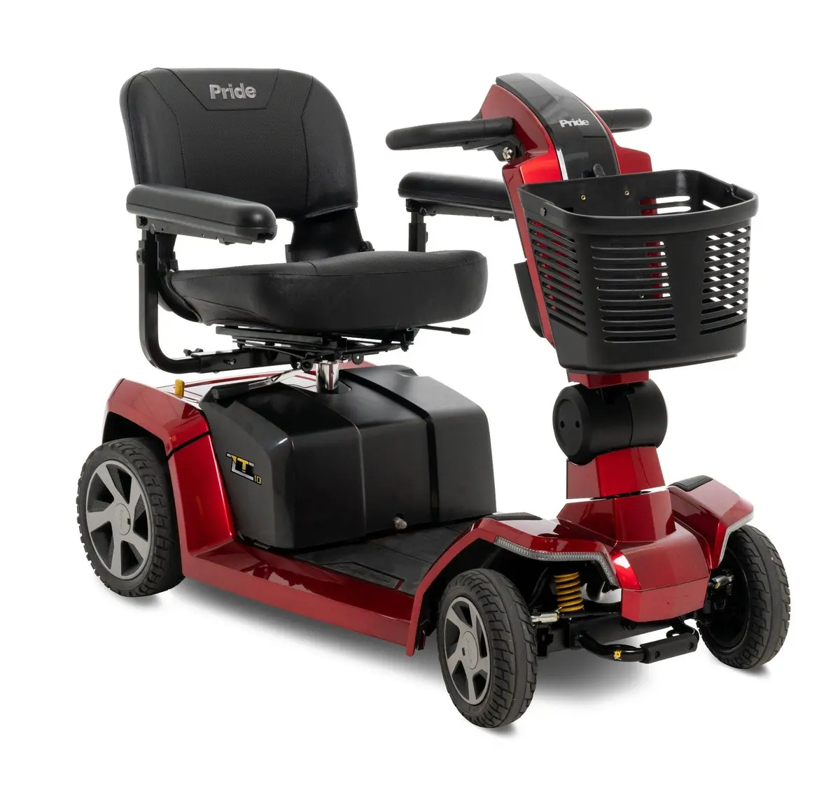 New Pride Mobility Zero Turn 10 (Zt10) 4-Wheel Mobility Scooter | Max Speed 7 Mph | 400 Lbs Weight Capacity 1
