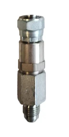 Adapter Kremlin 1/4" Npt Female To #5 Jic Male, Stainless Steel, With Swivel 1