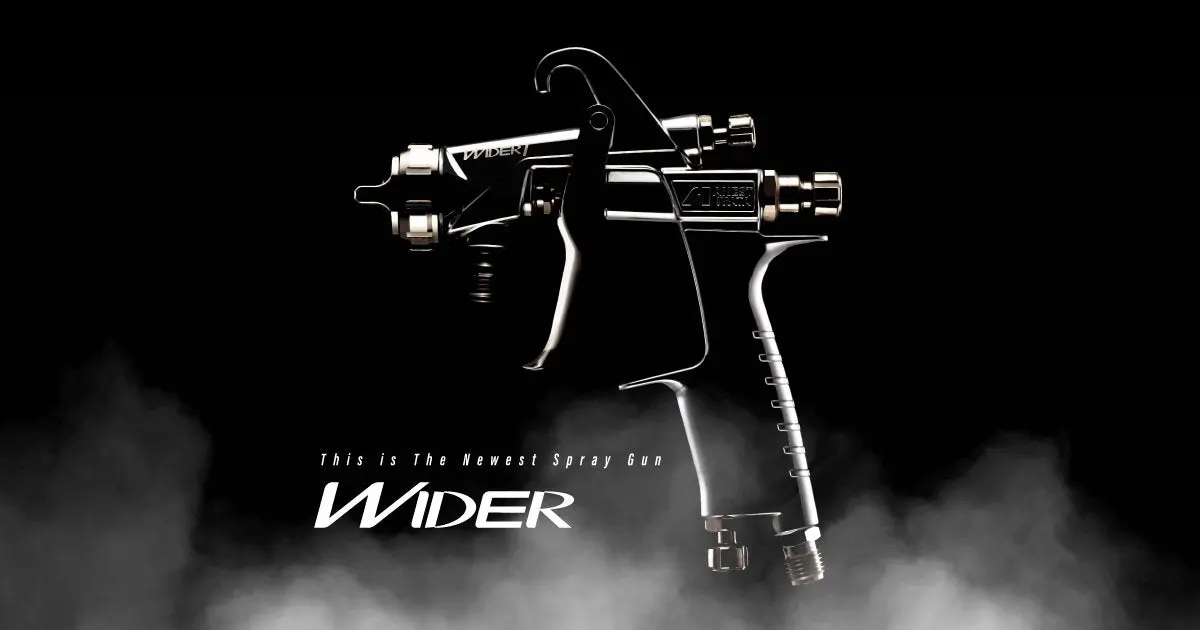 Anest Iwata Wider Series - Wider1 Pressure Spray Gun 1