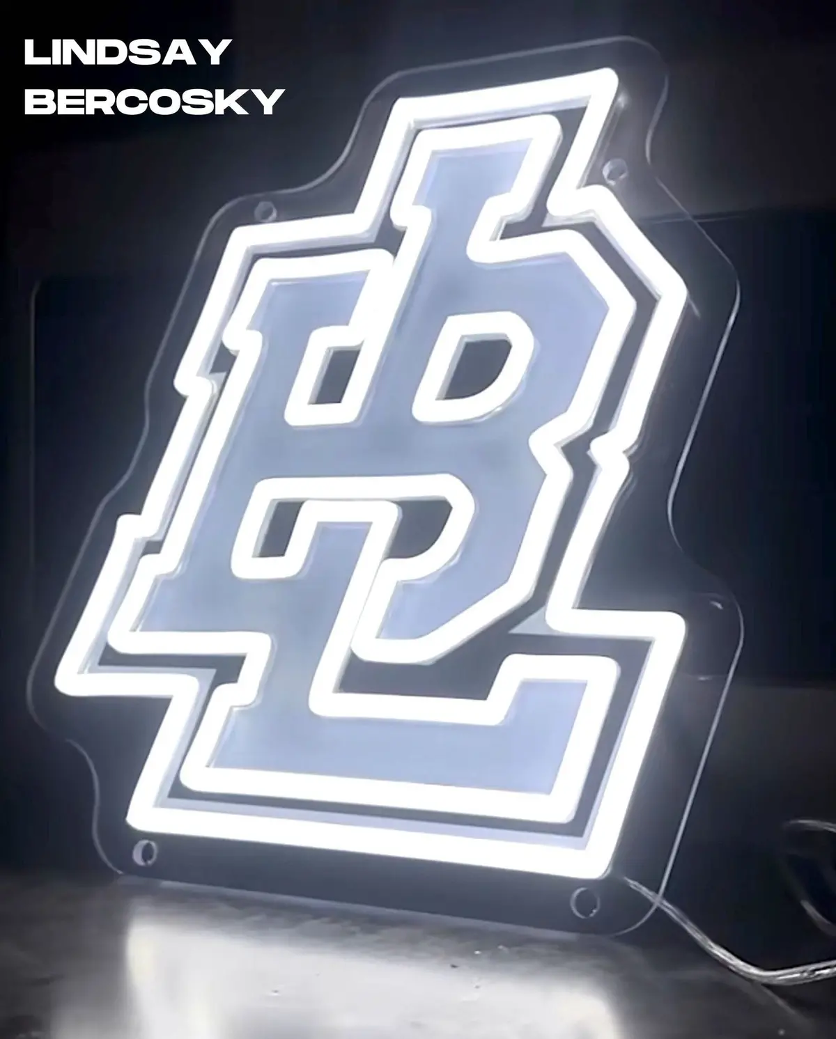 Linsday Bercosky Uv Neon Sign 1