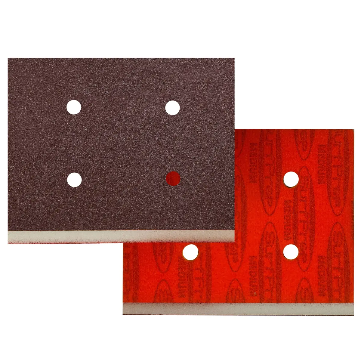 Oversized 3″ X 4″ Surfprep Foam Pads – 1/2″ Thick (Premium Red A/O) Box Of 12 - Close Out 1