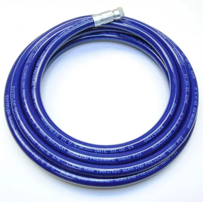 3/8” Airless Fluid Hose – Dark Blue (5800 Psi) 1
