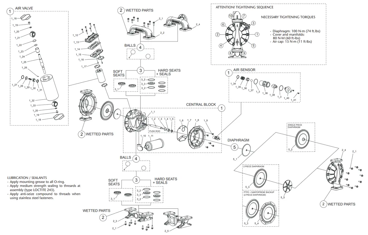 Samoa Up20r-Am-500 Air Exhaust Kit 1