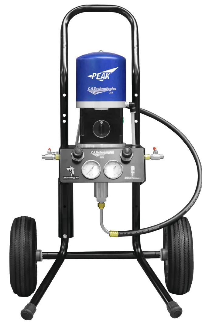 C.A. Technologies 14:1 Peak Performance H₂o Air Assisted Airless Fine Finish Spray Pump Pack 1