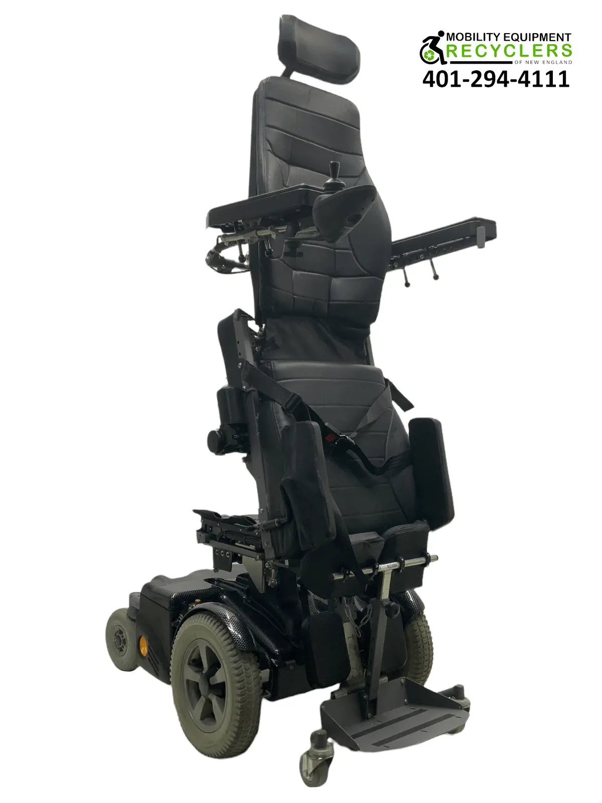 Permobil Chairman 2K Rehab Power Chair | 17 X 20 Seat | Vertical Standing, Seat Elevate, Tilt, Recline + Power Legs 1