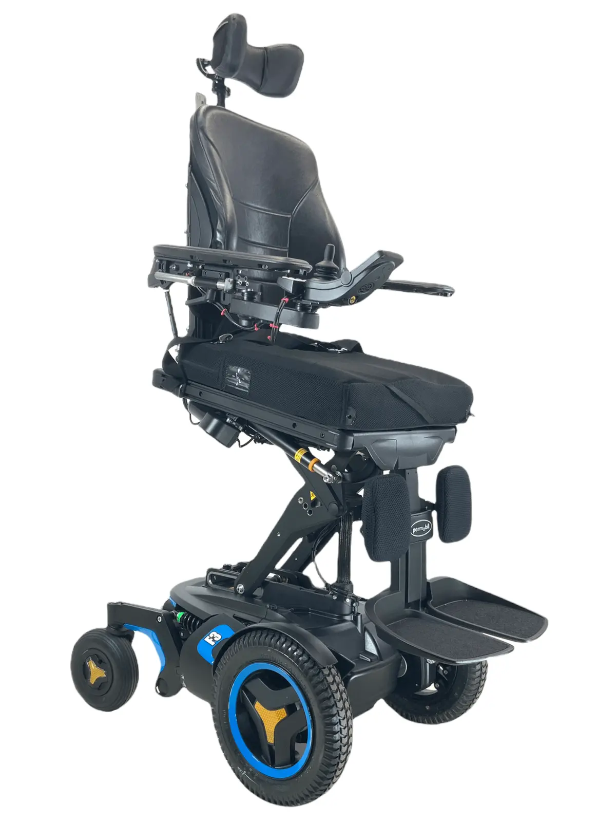 Permobil F3 Corpus Rehab Power Chair | 18 X 20 Seat | Seat Elevate, Tilt, Recline, Power Legs, Anterior Tilt 1