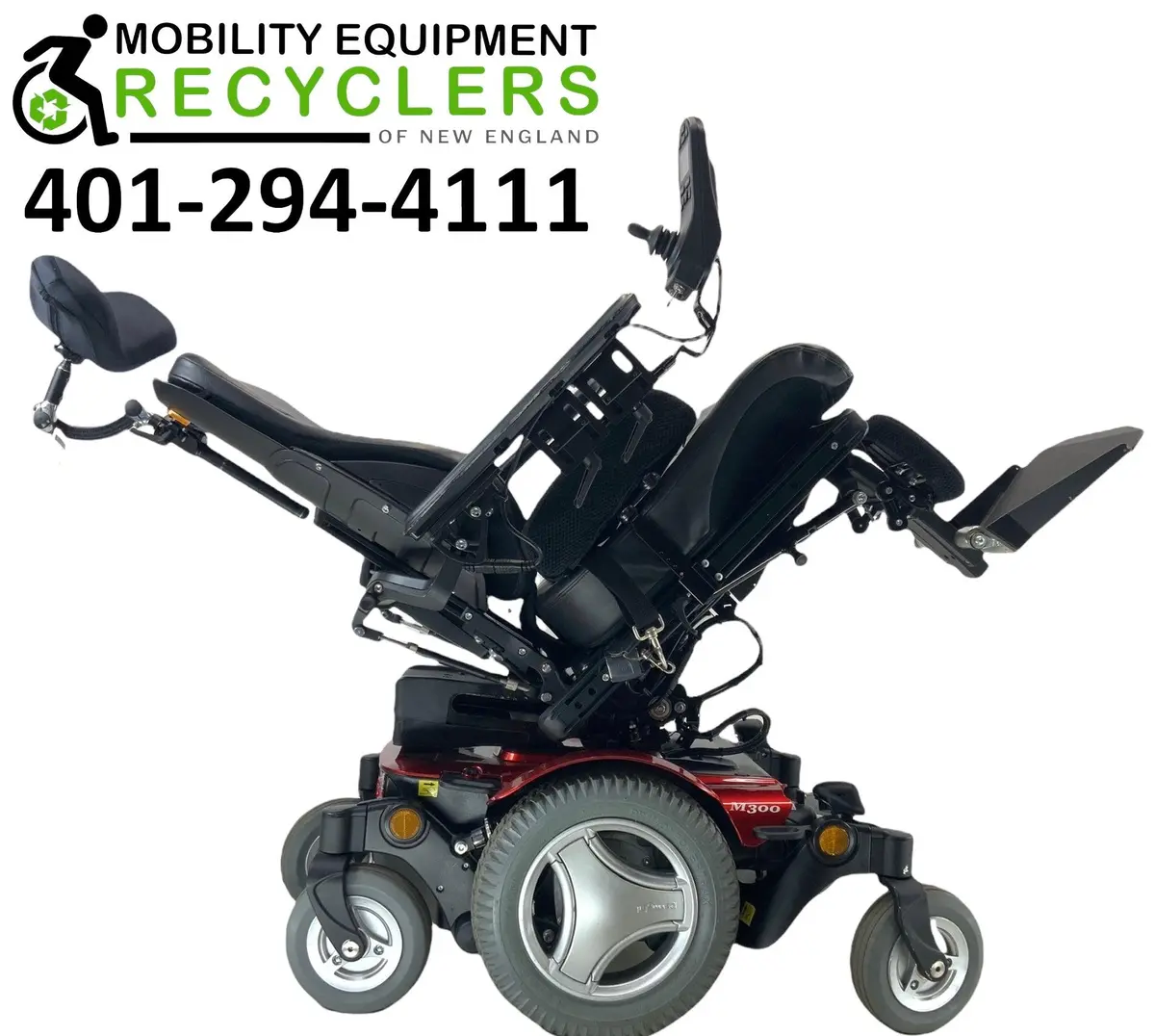 Permobil M300 Rehab Power Chair | 19 X 20 Seat | Tilt, Seat Elevate | Like New! 1