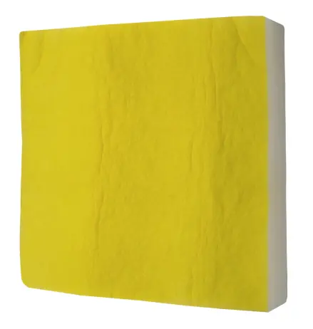 Polyester Exhaust Yellow (Pey) Paint Arrestor Media (2") 1