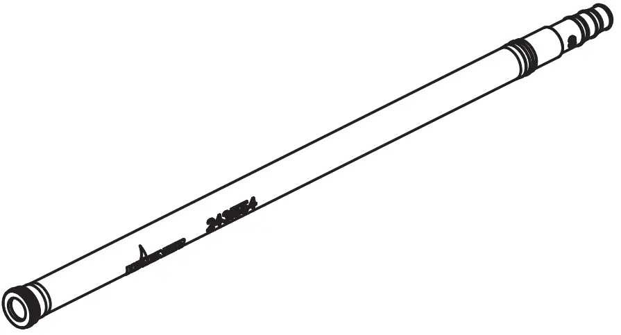 Wagner 2431554 Powder Tube D8-10 Et 1