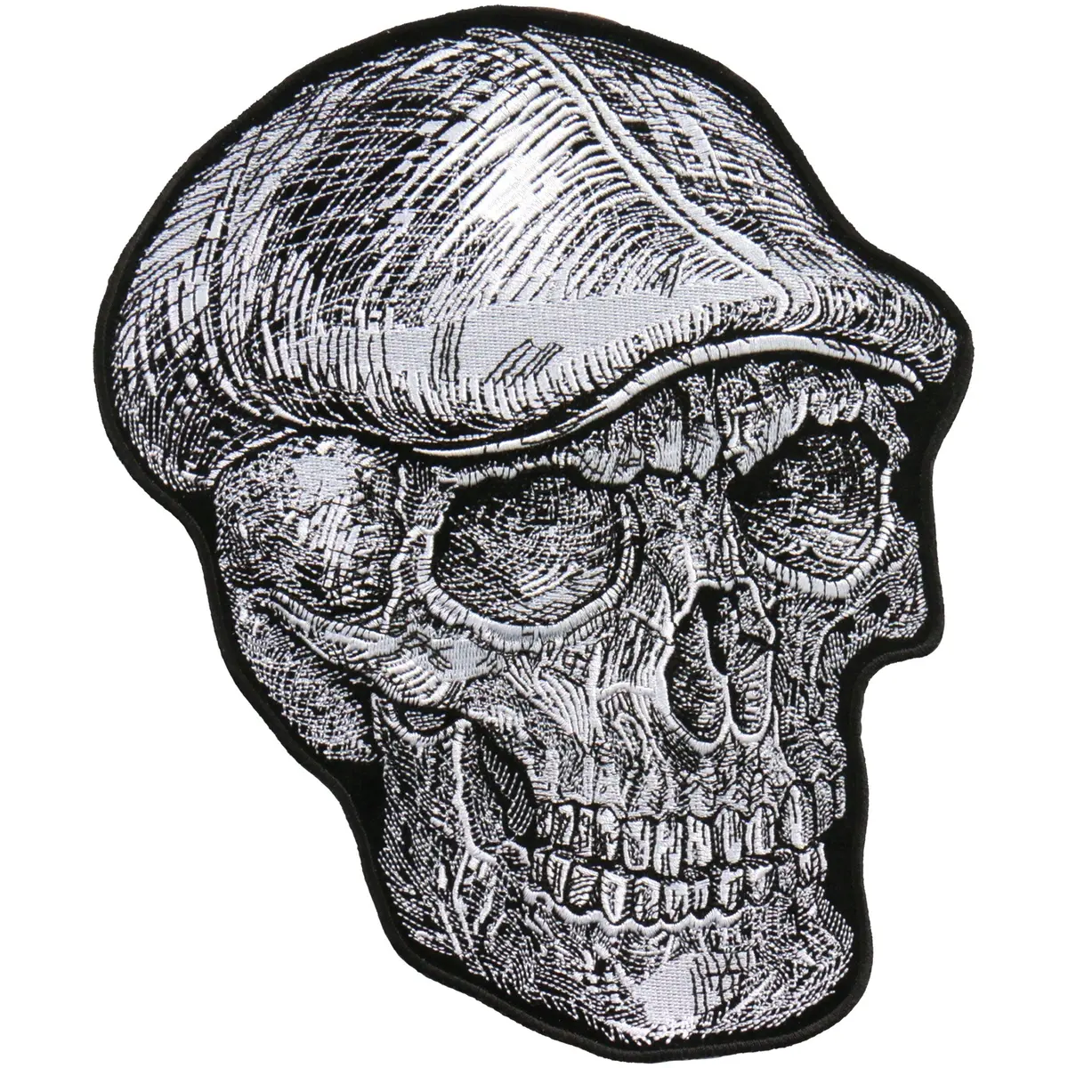 Ppa9977 8X10 Inch Skull Patch 1
