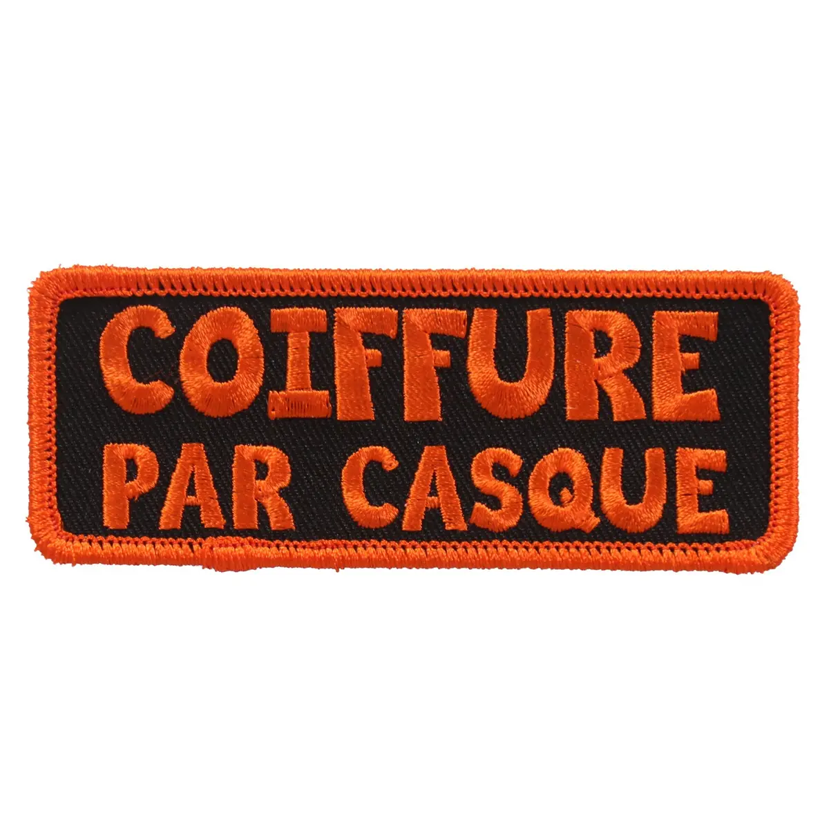 Coiffure Par Casque 4"X2" Patch 1