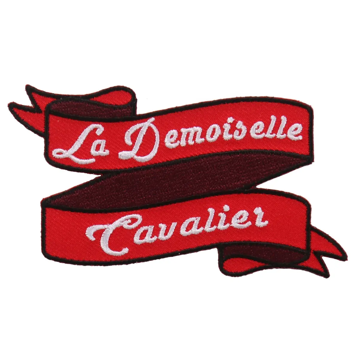 La Demoiselle Cavalier 4"X2" Patch 1