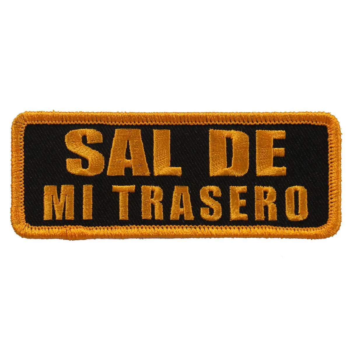 Sal De Mi Trasero 4"X2" Patch 1
