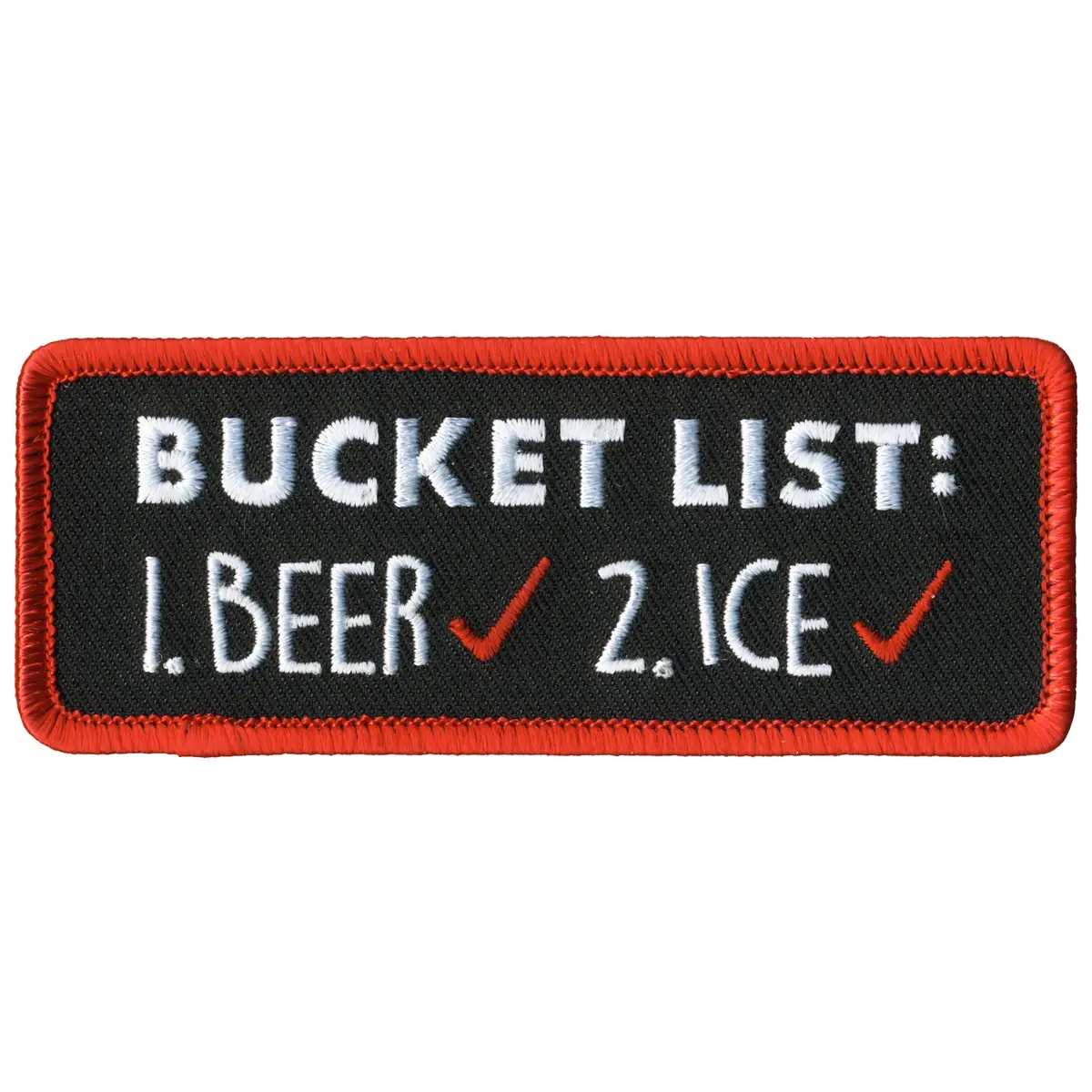 Hot Leather Bucket List Patch 1