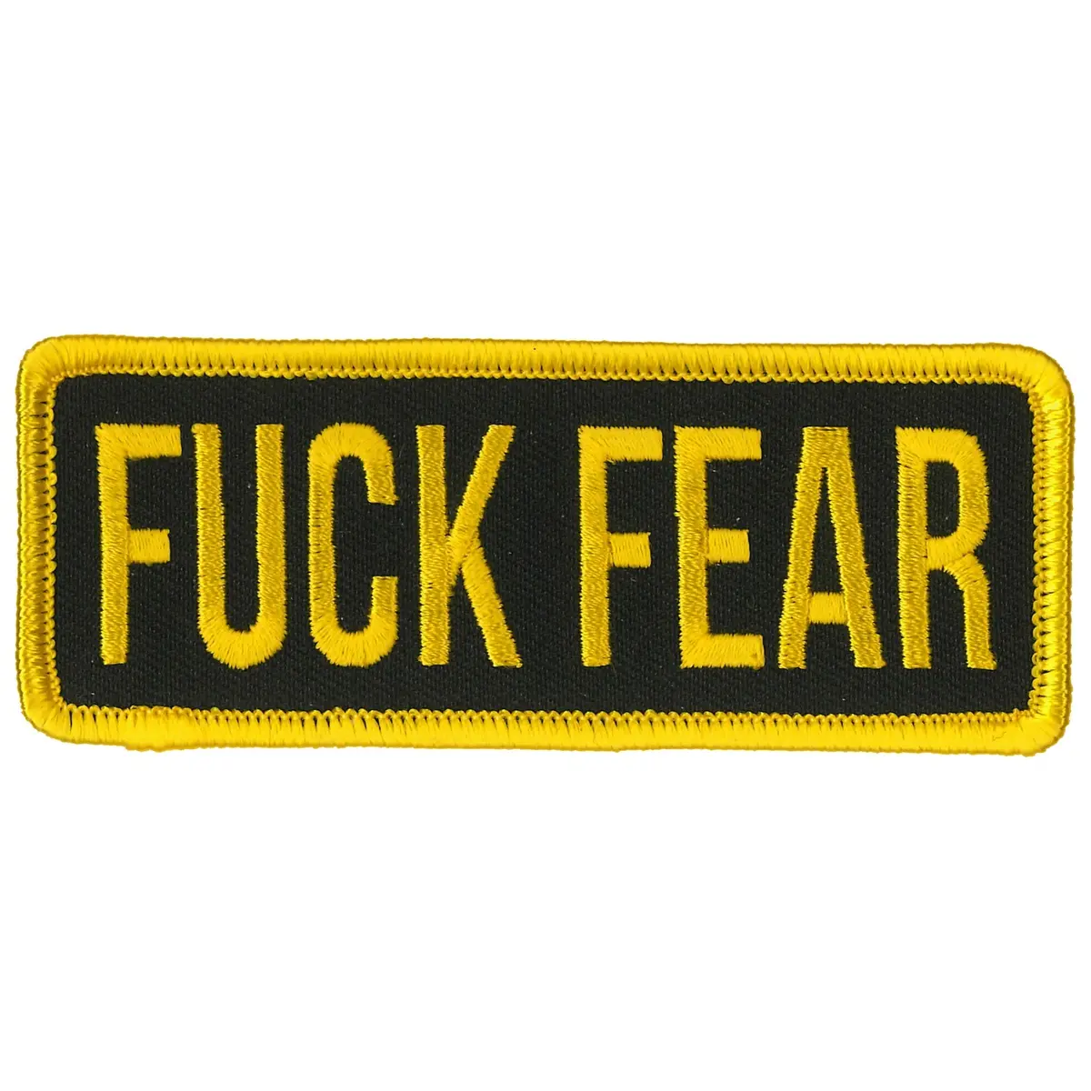Ppl9856 Fuck Fear 4"X 2" Patch 1