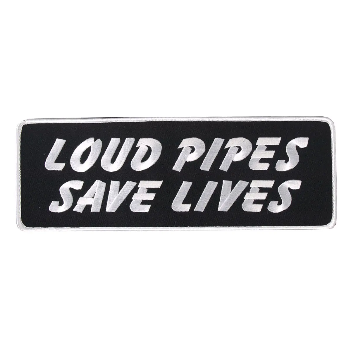 Ppr1007 Loud Pipes Lower Back 10" X 4" Patch 1