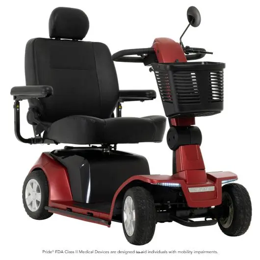 New Pride Mobility Maxima 4-Wheel Full Size/Heavy Duty Mobility Scooter | Max Speed 5.3 Mph | 500 Lbs Weight Capacity 1