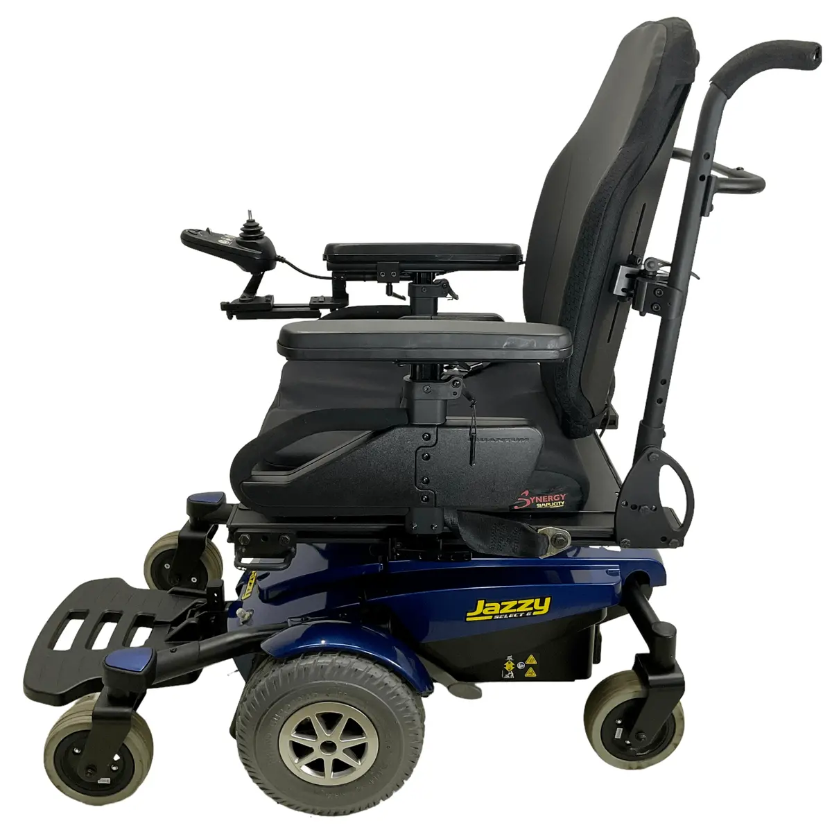 Pride Mobility Jazzy Select 6 Rehab Power Chair | 19" X 21" Seat | Contoured Backrest 2