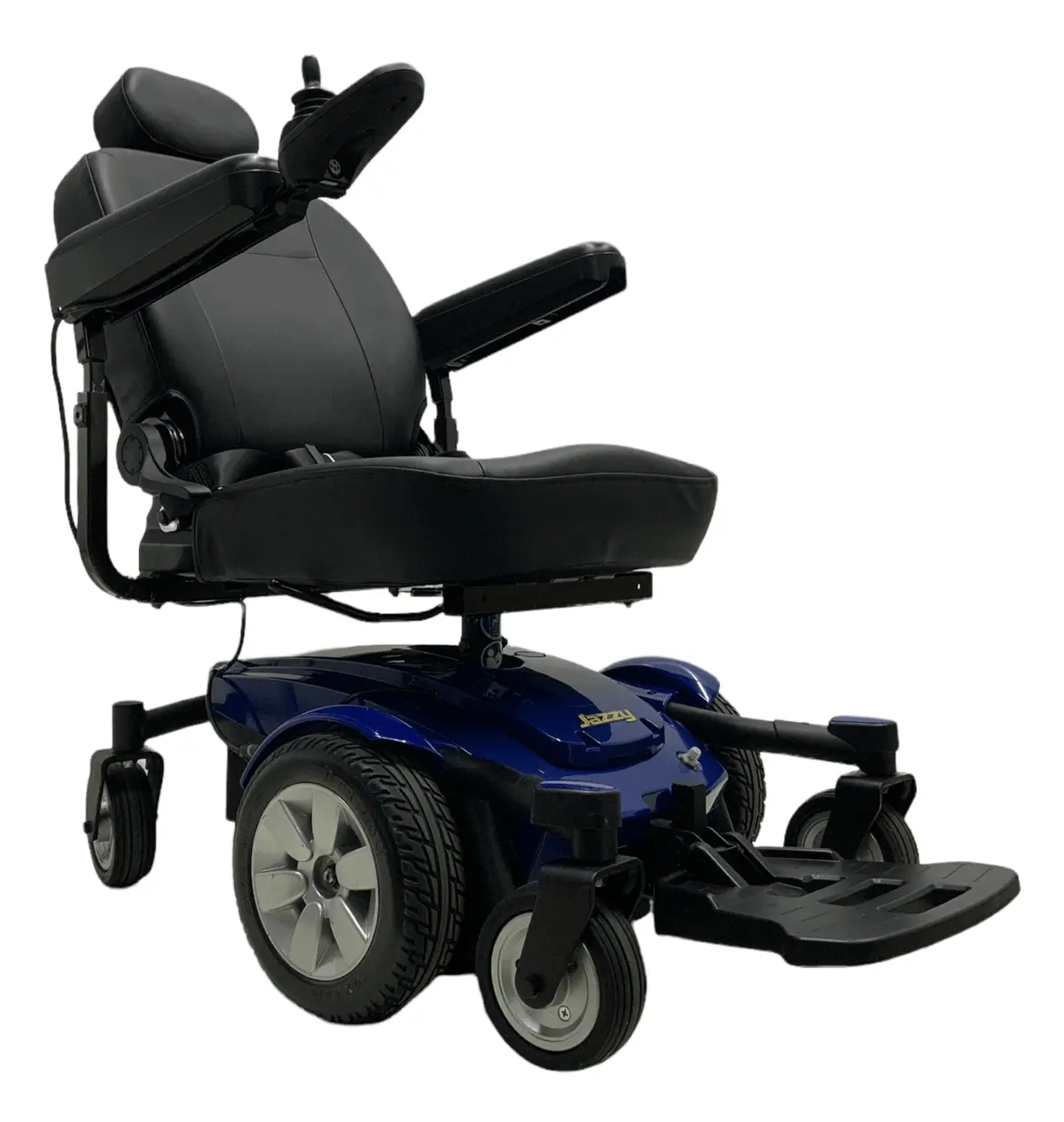 Pride Mobility Jazzy Select 6 Standard Power Wheelchair | Manual Seat Recline | 19 X 21 Seat 1