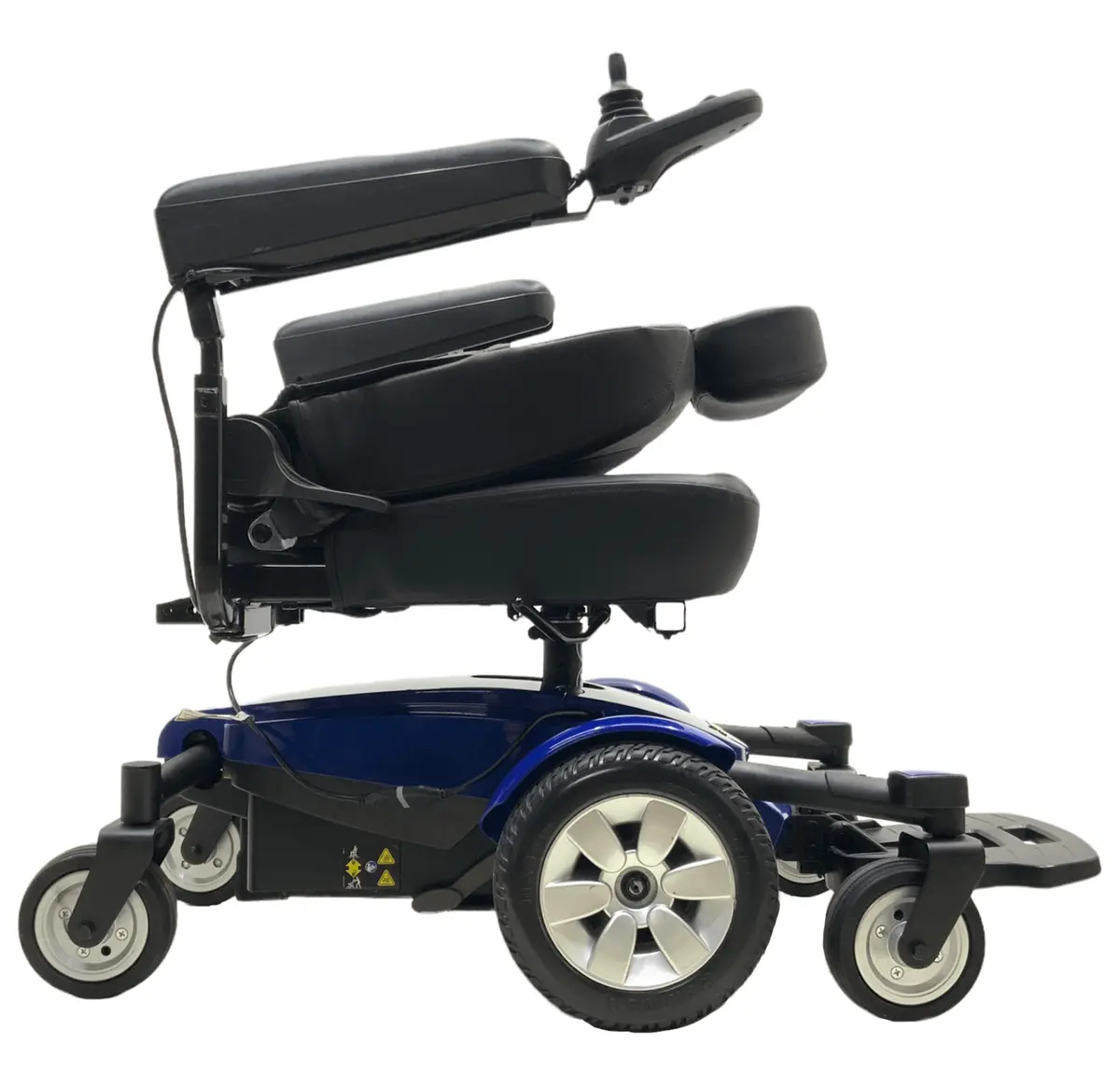 Pride Mobility Jazzy Select 6 Standard Power Wheelchair | Manual Seat Recline | 19 X 21 Seat 2