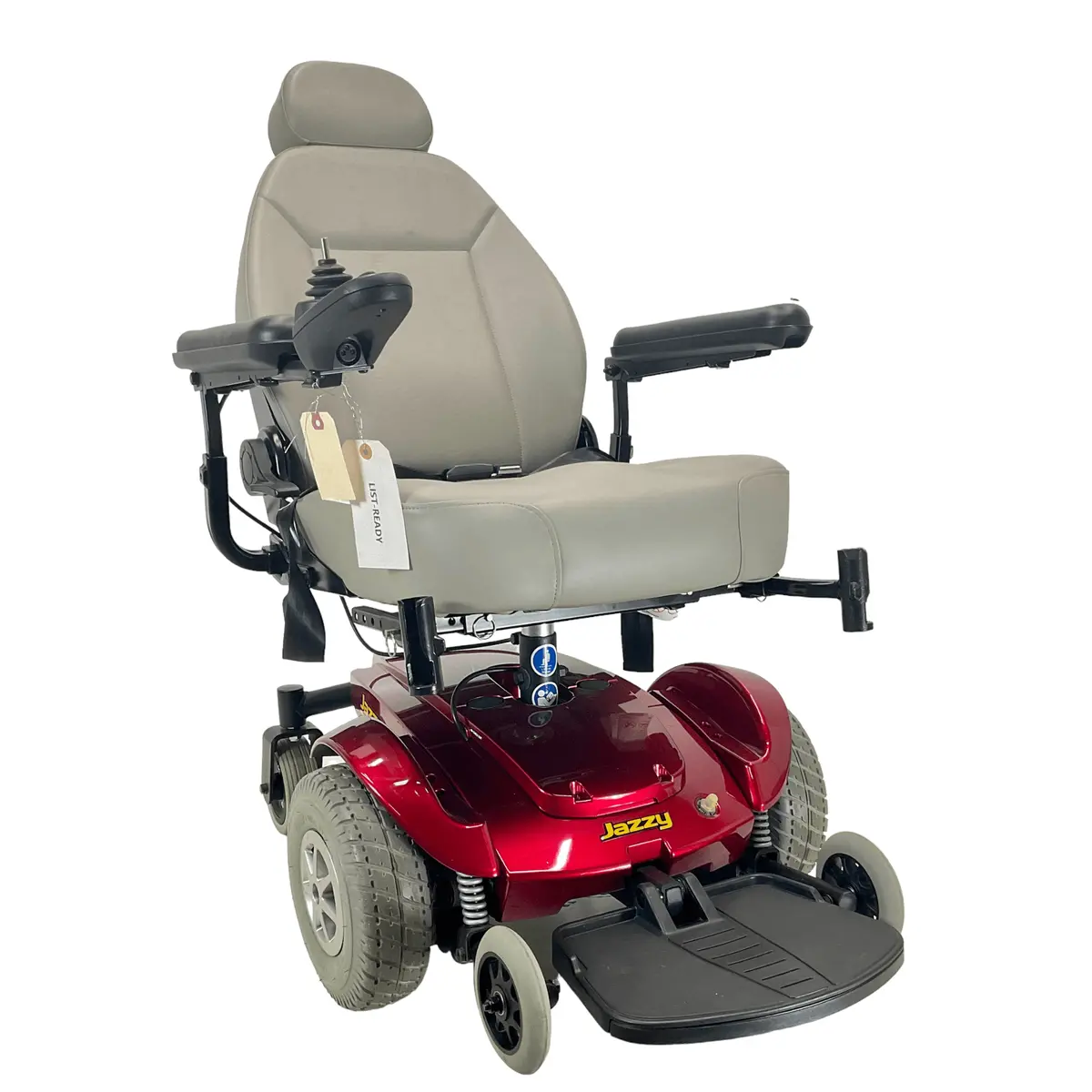 Pride Mobility Jazzy Select Gt Power Chair | Red Shroud | Mint Condition | 18 X 19 Seat 1