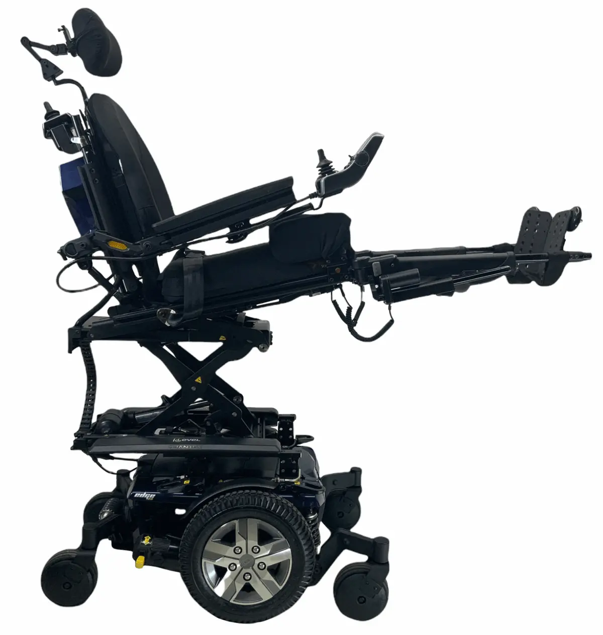 Pride Mobility Quantum Q6 Edge 2.0 Ilevel Power Wheelchair | 16" X 18" Seat |  Seat Elevate, Tilt, Recline, Power Legs 1