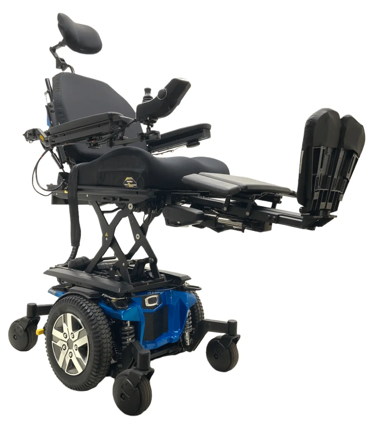 Pride Mobility Quantum Q6 Edge 2.0 Ilevel Power Wheelchair | 18 X 20 Seat | Seat Elevate, Tilt, Recline, Power Legs 1