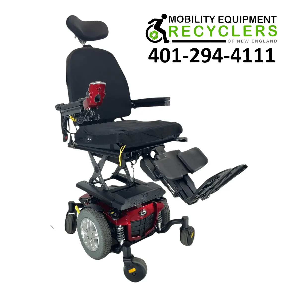 Pride Mobility Quantum Q6 Edge With Tru-Balance 3 & I-Level Rehab Power Chair | 22" X 20" Seat |  Tilt, Recline, Seat Elevate, Power Extending Legs 1