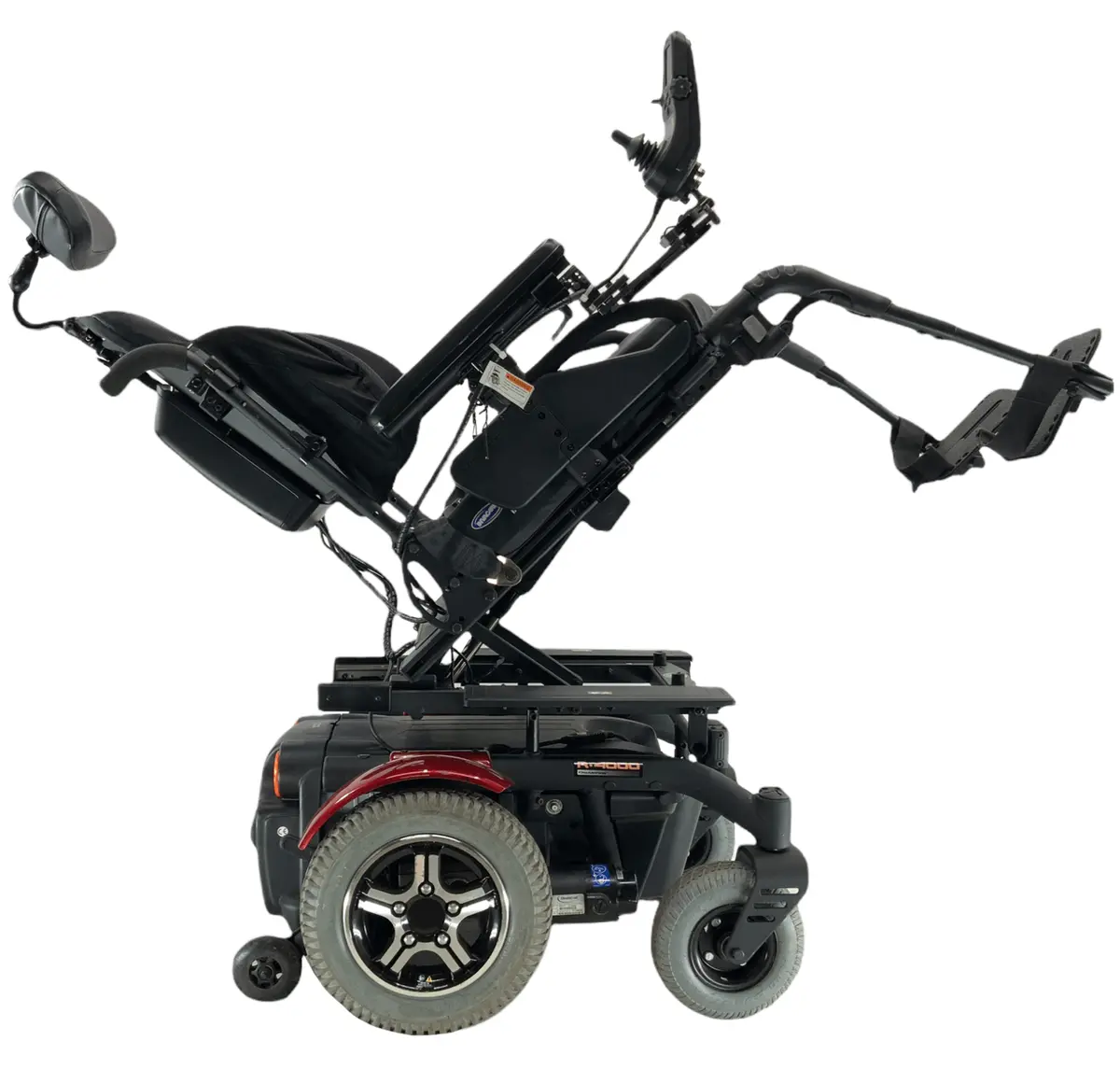 Pride Mobility Quantum R-4000 Rehab Power Chair | 18 X 21 Seat | Tilt | Only 15 Miles! 1
