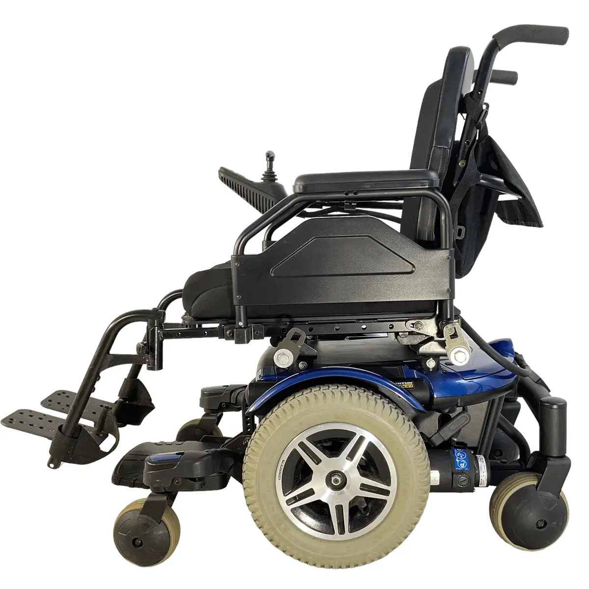 Pride Quantum 600 Rehab Power Chair | 16 X 18 Seat | T-Grip Joystick 2