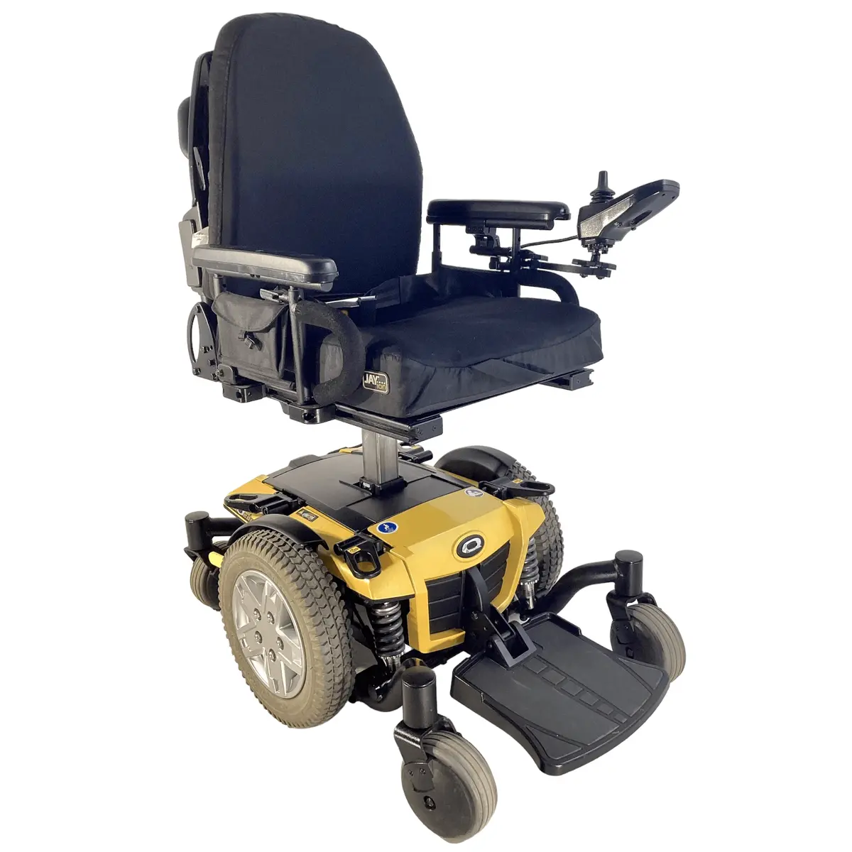 Pride Mobility Quantum Q6 Edge Rehab Power Chair | 18 X 20 Inch Seat | Seat Elevate, Transit Kit 1