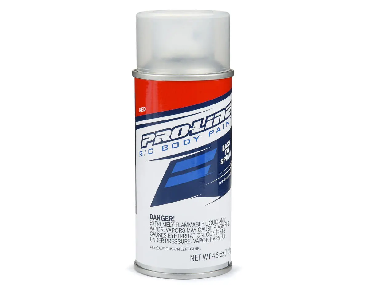 Pro-Line Rc Body Spray Paint (Red) (4.5Oz) 1