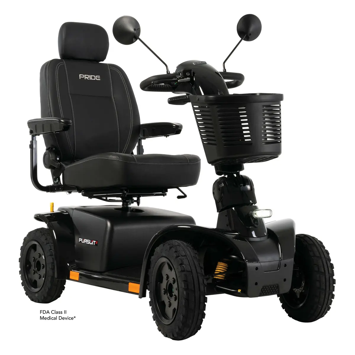New Pride Mobility Pursuit 2 4-Wheel Heavy Duty Scooter | Sc7132 | 40 Mile Driving Range 1