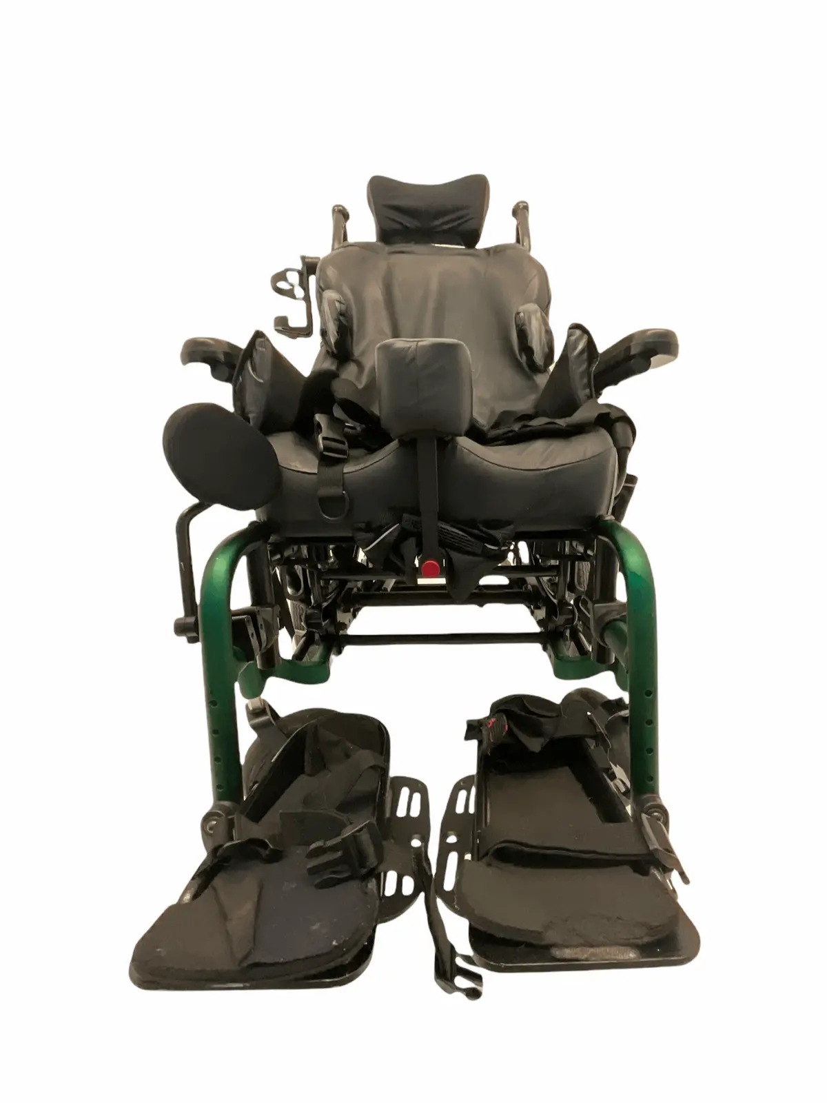 Quickie Zippie Iris Tilt-In-Space Pediatric Manual Wheelchair | 16"X16" Seat | Lateral Supports | Height Adjustable Armrests | Swing-Away Leg Rests 1