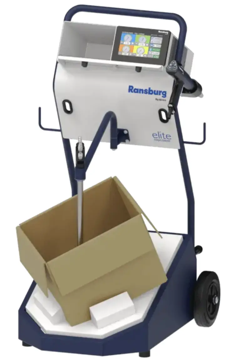 Ransburg Elite Series M5+ Manual Powder Cart - Single Applicator 1