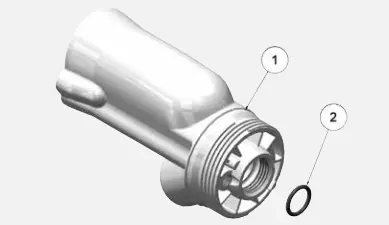 Ransburg Ransflex Rx Barrel (Including O-Rings) 1