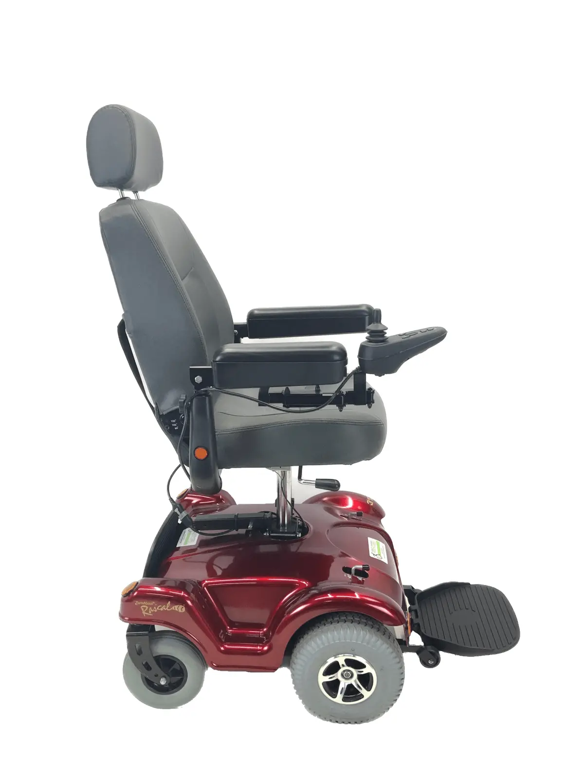 Rascal Turnabout (Merits P312) Dualer Power Chair | 18" X 18" Seat With Power Elevation | Front & Rear-Wheel Drive 1