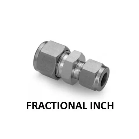 Hosco 316 Stainless Steel Compression & Instrumentation Fittings, Reducer Unions, Fractional Inch (Various Size Options) 1